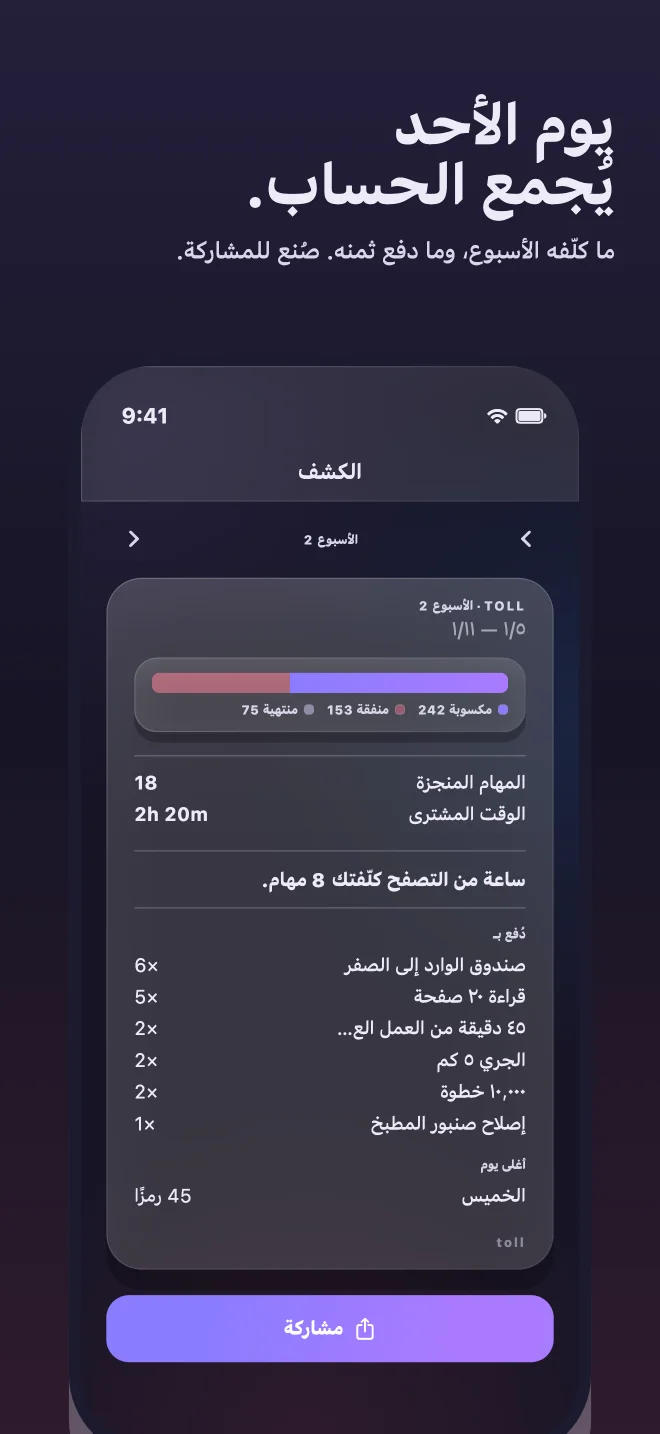 كشف الأحد